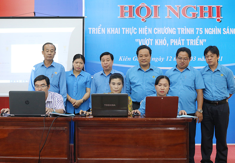 Kiên Giang triển khai thực hiện chương trình “75 nghìn sáng kiến, vượt khó, phát triển”