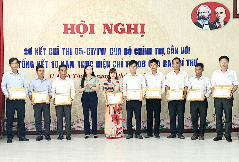 Đảng bộ huyện U Minh Thượng  xây dựng 232 mô hình hay, cách làm hiệu quả  học tập và làm theo Bác