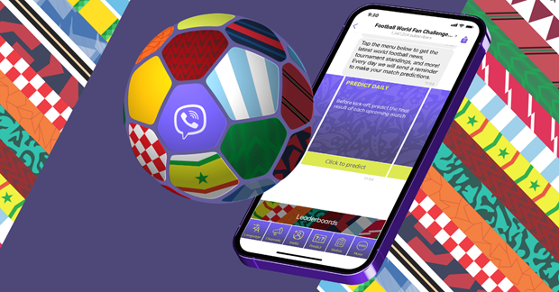 Viber ra mắt các tính năng liên quan đến bóng đá dịp World Cup 2022