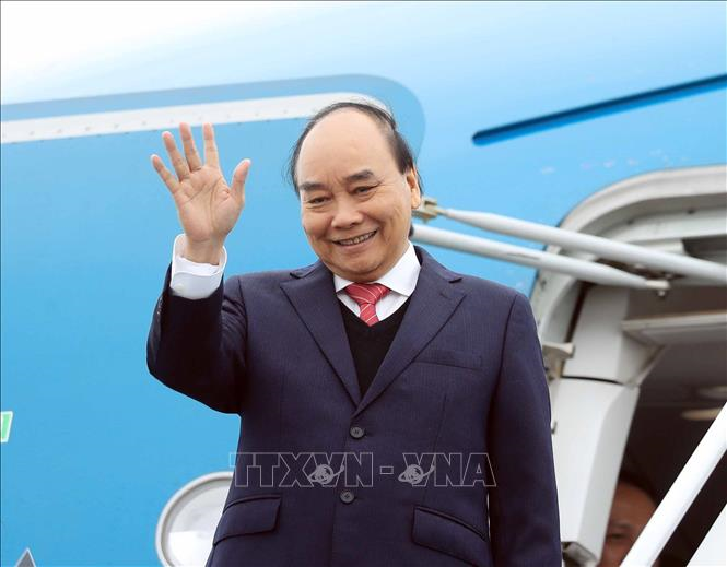 >Chủ tịch nước Nguyễn Xuân Phúc lên đường thăm cấp Nhà nước tới Hàn Quốc