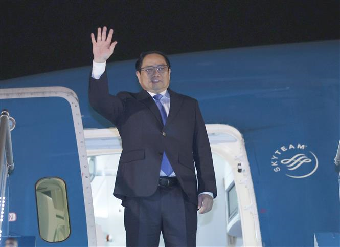 >Thủ tướng Phạm Minh Chính lên đường tới châu Âu công tác 