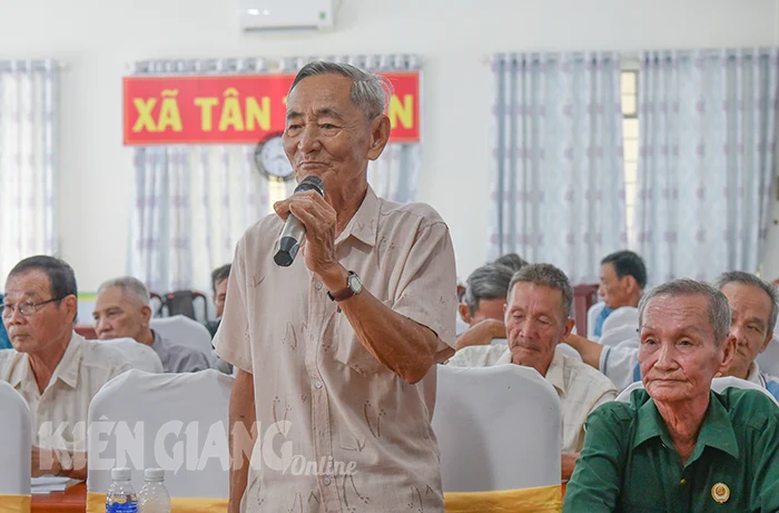 Vĩnh Thuận đối thoại với đối tượng chính sách và người có công 