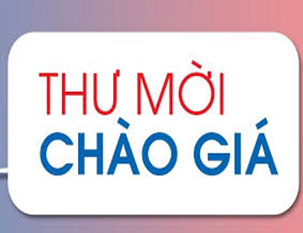 THÔNG BÁO MỜI CHÀO GIÁ