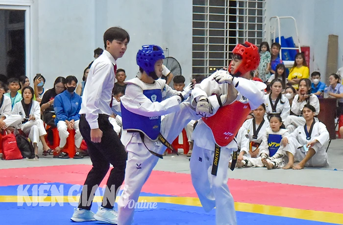 Khai mạc giải Taekwondo tỉnh Kiên Giang 