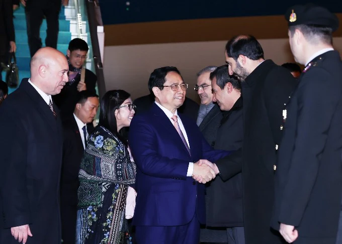 Thủ tướng Phạm Minh Chính thăm chính thức Thổ Nhĩ Kỳ