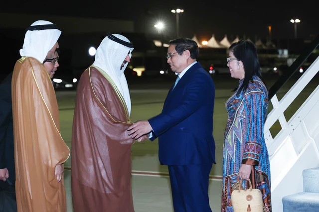 Thủ tướng Phạm Minh Chính tới Dubai, dự COP28 và hoạt động song phương với UAE