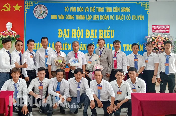 Thành lập Liên đoàn Võ thuật cổ truyền tỉnh Kiên Giang