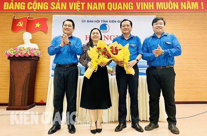 Đồng chí Thị Phương Hồng giữ chức Chủ tịch Hội Liên hiệp Thanh niên Việt Nam tỉnh Kiên Giang