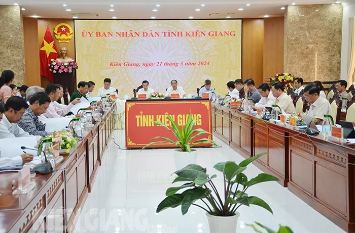 Rà soát công tác tổ chức hội nghị tổng kết đề án phát triển tổng thể đảo Phú Quốc