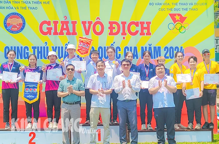 Kiên Giang đoạt 3 huy chương tại giải vô địch cung thủ xuất sắc quốc gia
