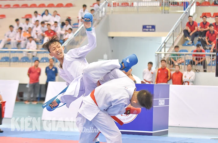 13 tỉnh, thành phố tham gia giải vô địch Karate miền Nam năm 2024