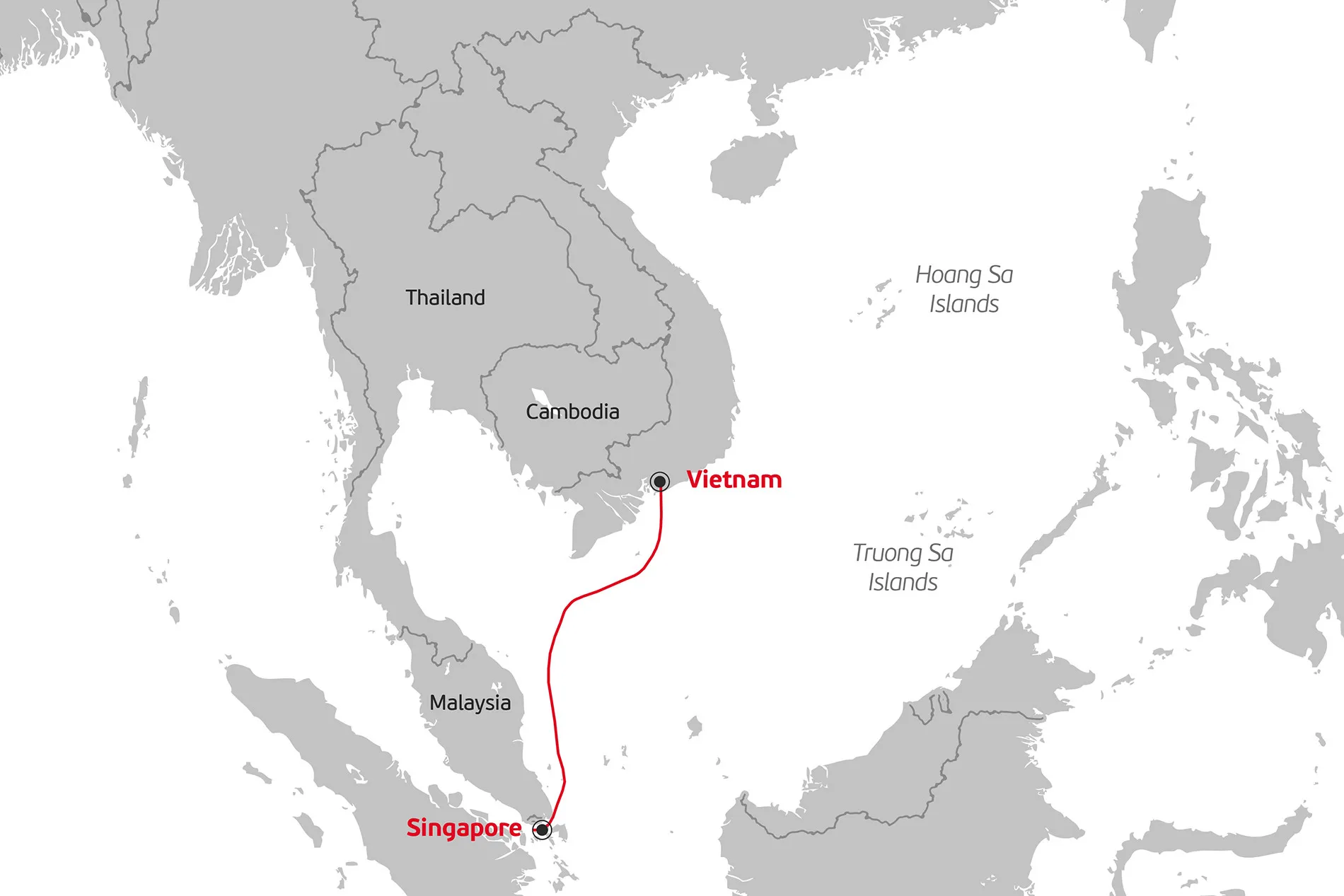 Việt Nam sắp có thêm tuyến cáp quang biển kết nối Singapore