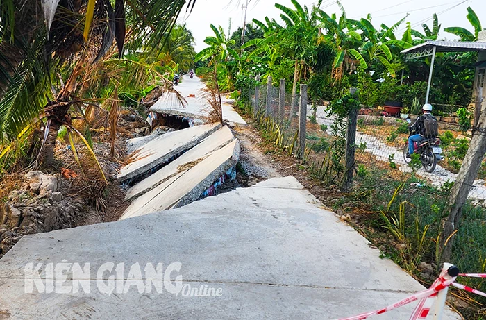 Huyện U Minh Thượng xin hỗ trợ 3,4 tỷ đồng khắc phục thiên tai 