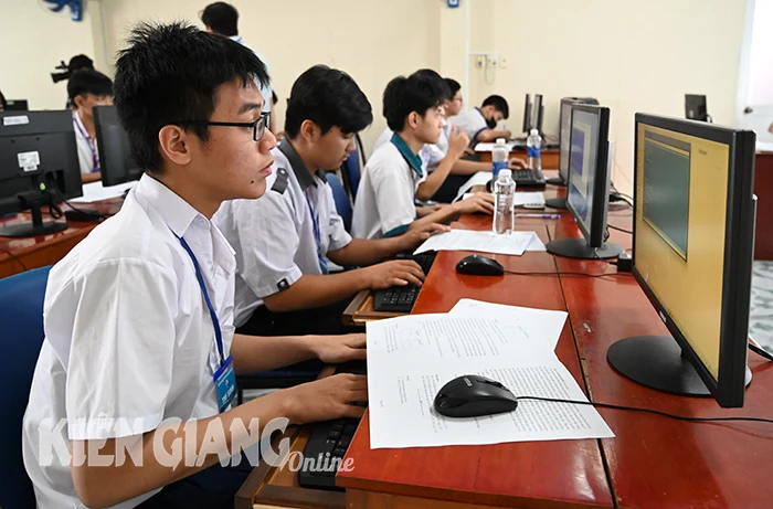 Kiên Giang tổ chức hội thi tin học trẻ