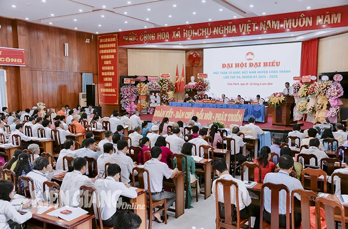 Đại hội đại biểu MTTQ Việt Nam huyện Châu Thành