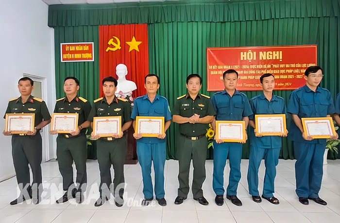 Huyện U Minh Thượng sơ kết Đề án 1371