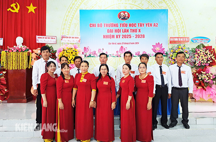 Đại hội Chi bộ Trường Tiểu học Tây Yên A 2