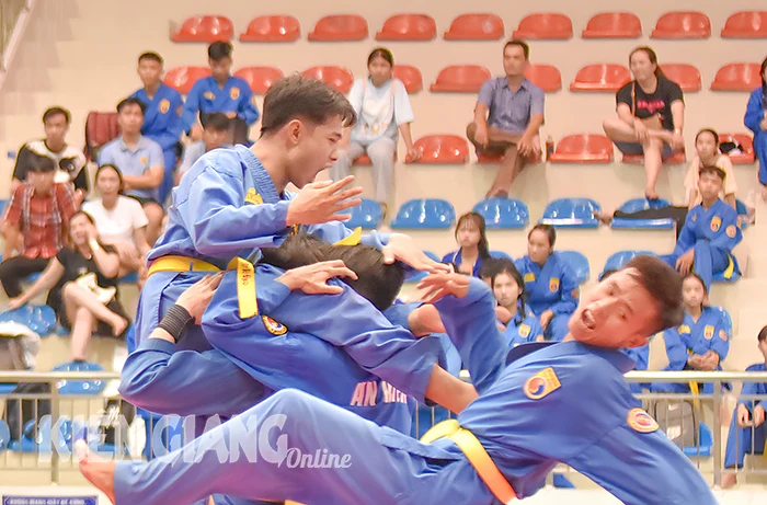 An Biên nhất toàn đoàn giải Vovinam các lứa tuổi tỉnh Kiên Giang