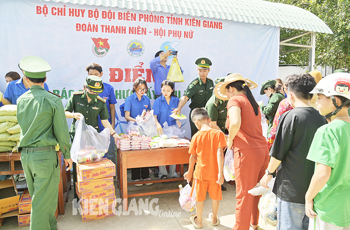 Hội Phụ nữ Bộ đội Biên phòng Kiên Giang luôn hoàn thành tốt nhiệm vụ được giao