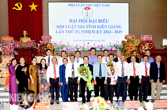 Đại hội đại biểu Hội Luật gia tỉnh Kiên Giang nhiệm kỳ 2024-2029